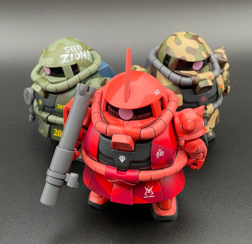 なんか急にこの立体物にハマったのはよくわかりませんが、ひょっとしたら子供のころに遊んだファミコンソフトの“ガチャポン戦士カプセル戦記”を思い出したのかもしれません。