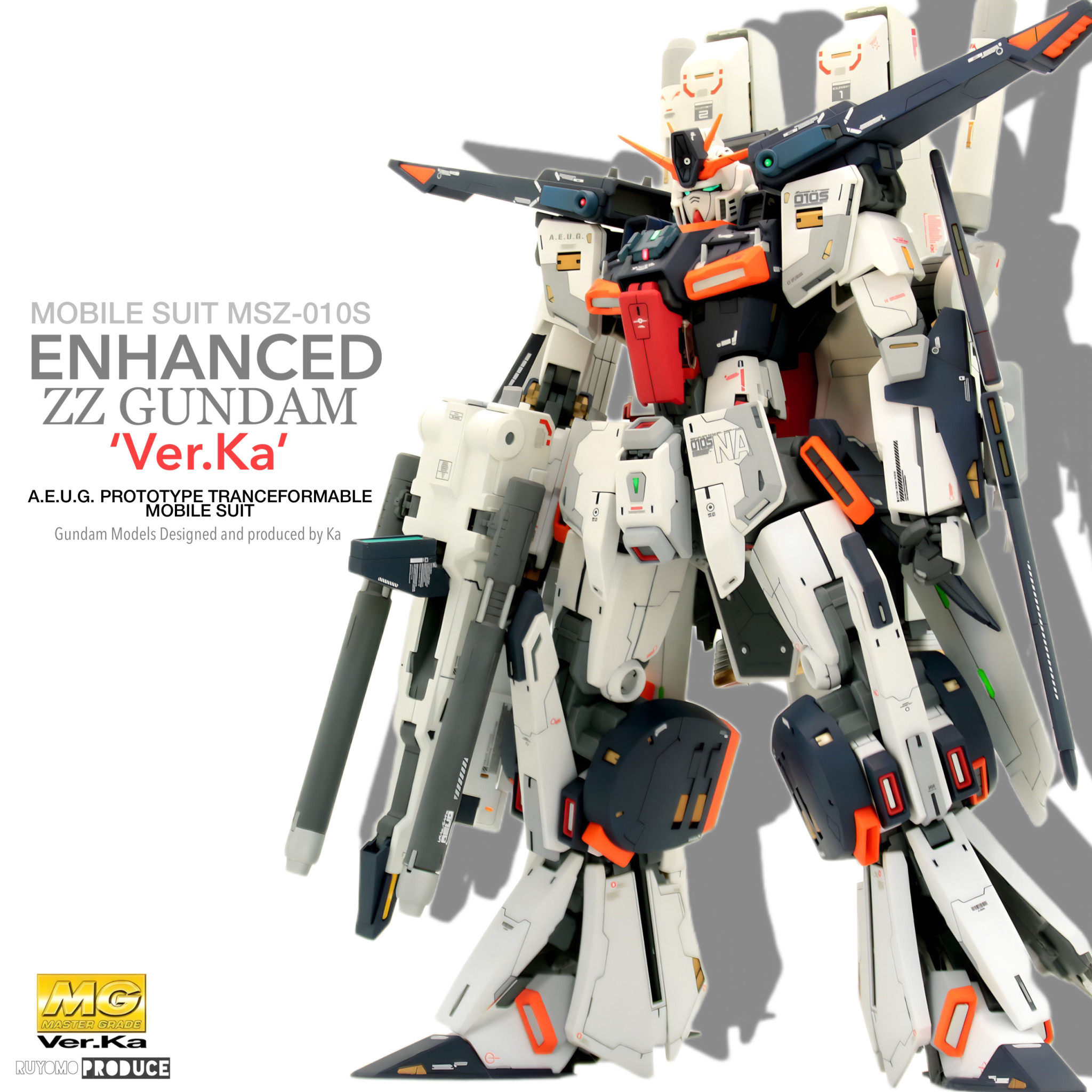 ガンプラ 塗装済み完成品 MG修正改造オリジナルカラー 模型