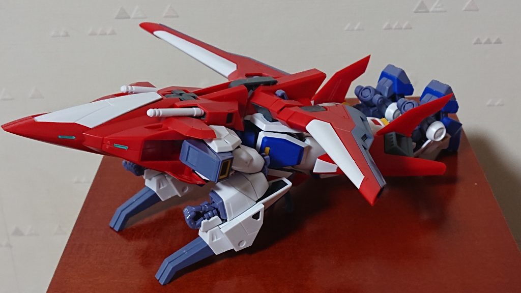 最後は飛行形態のランディング状態です(^^ゞMG ガンダムF90 ミキシングPWタイプはこちら⇂https://gumpla.jp/mg/1523628