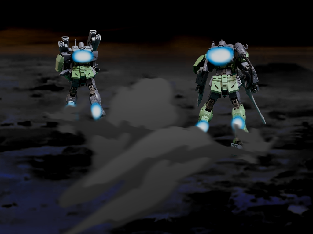 ロボ「それにこのスパルタンにかかればドムなんかただの木偶だぜ！」ロス「油断するなよ」