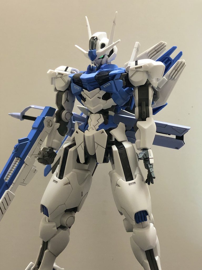 HGガンダムエアリアル（部分塗装）