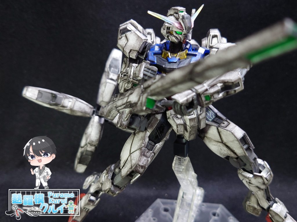 HG ガンダムキャリバーン（エアリアルカラーVer.）完成❗–4枚目/制作者：麩羅模クルイ