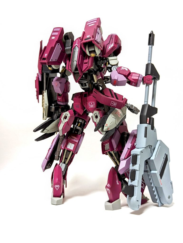 ガンダムバルバトス第6形態  強襲装甲 イサリビアームズ–3枚目/制作者：@TKYUN12