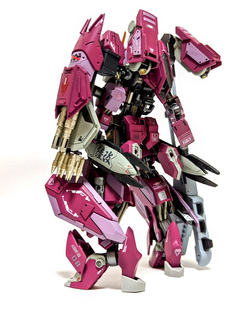 ガンダムバルバトス第6形態  強襲装甲 イサリビアームズ–4枚目/制作者：@TKYUN12