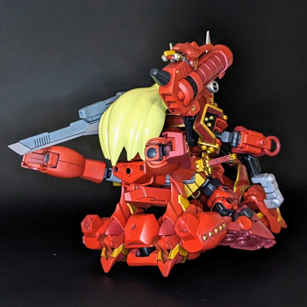 バイクらしさが出てバランスよくできたと思います。