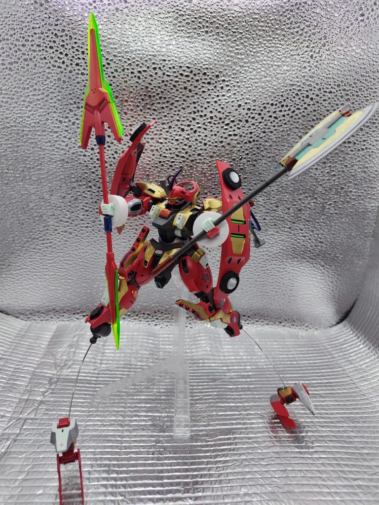 シャクルクロウのみ飛ばした状態。