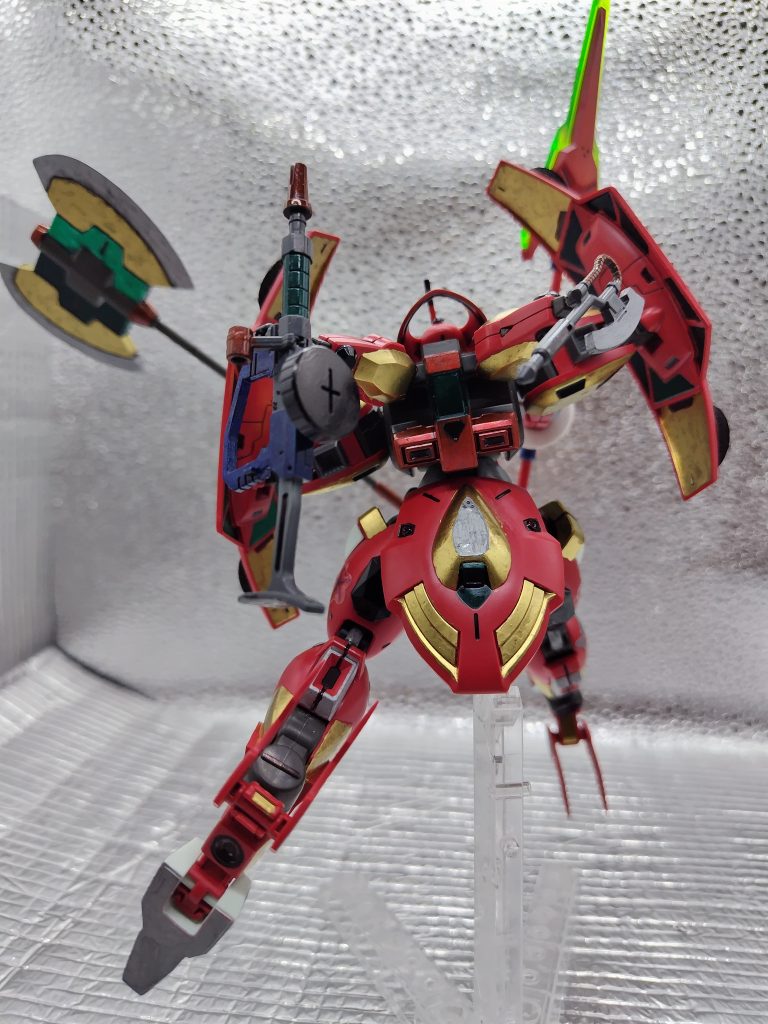 背面ショット。