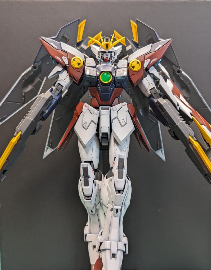 飛翔ポーズ。やっぱりTV版踏襲のこのデザインのほうが格好良いわ