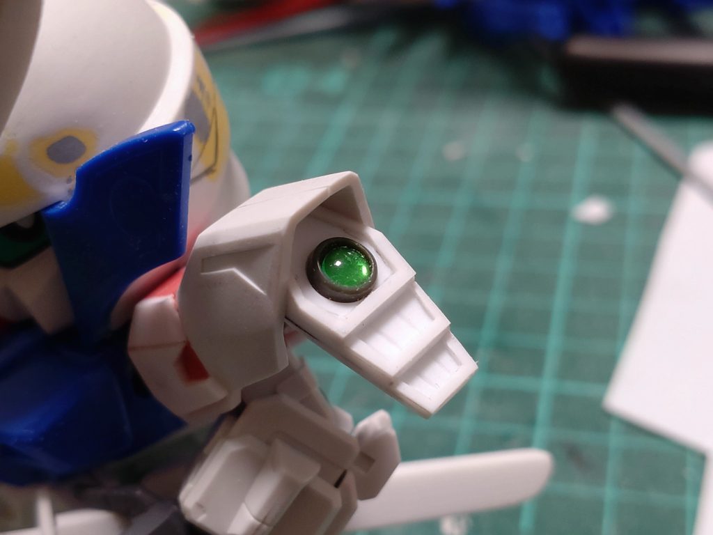 肩のスクラッチ部分