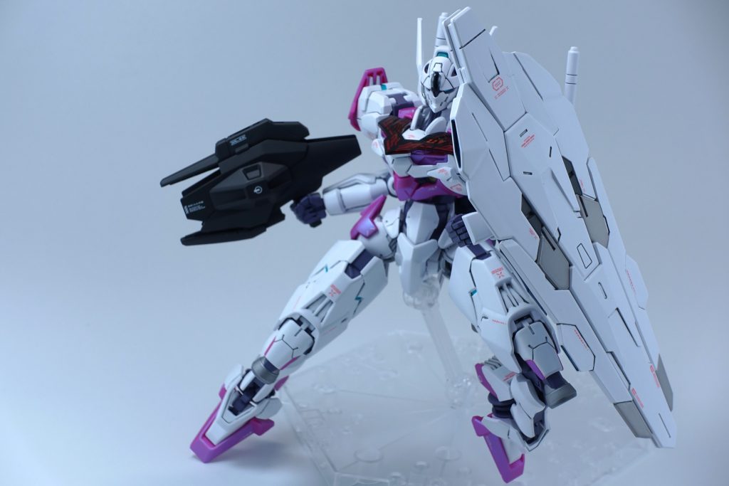 コンポガンビットシールドを少しだけ塗り分け 