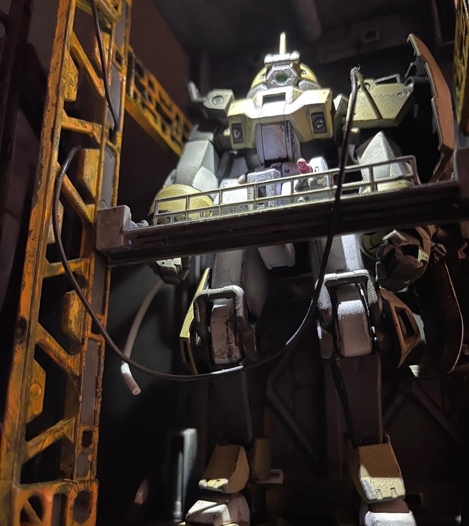 下から撮影がカッコいい事に気づく。