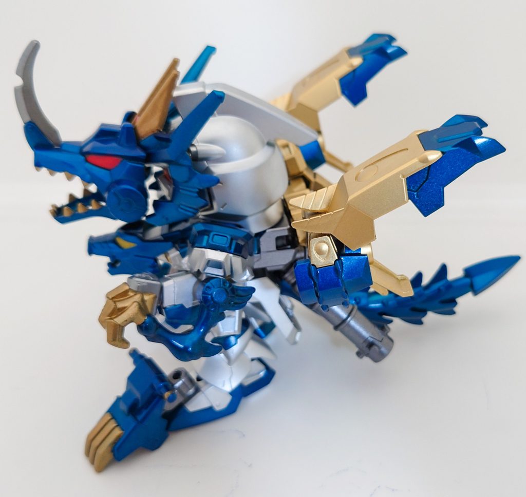 側面ちょっと恐竜っぽい感じになりましたが、うまくまとめられたかなと思います。