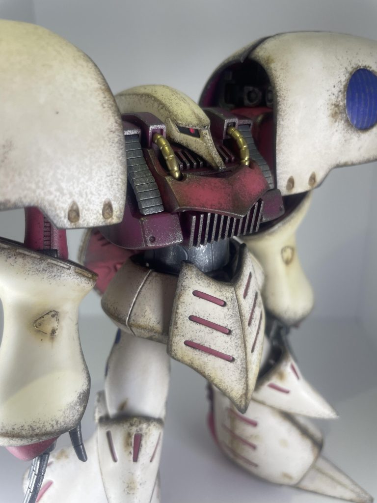 お腹の脂肪は希望の証!カロリーオーバー、メタボリック真ドリーマーギンペ☆GXレギュ落ちです。全世界…いや、全宇宙のハマーン様ファンの皆様。この度は大変申し訳ございませんでした!笑パール塗装やキャンディ塗装で綺麗に仕上げる方が多い中、いつもの癖で汚してしまいました。