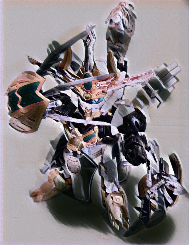 ということで、BB戦士ガンダムバルバトスルプスDXを改造した『白虎』でした。