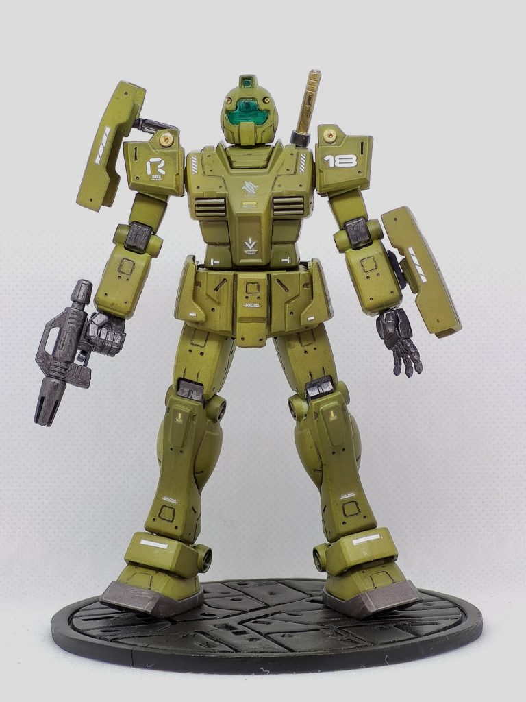 装甲、ディティール追加、塗装、デカール貼り後