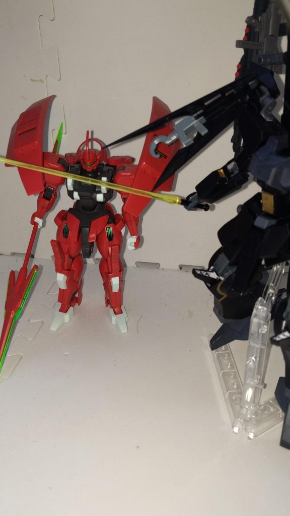 おまけ最終的にシルヴァ・バレト十六夜にイーシュヴァラを付ける事ができなくて、パーツ取りに使う予定だったけど五体満足で残ったダリルバルデくん。ちなみに自分はダリルバルデが水星の魔女シリーズで最初のガンプラになりました。