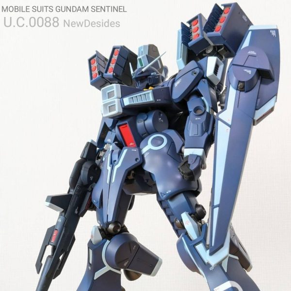 プレミアムバンダイ MG ガンダムMK-V 塗装済完成品 スプリッター迷彩