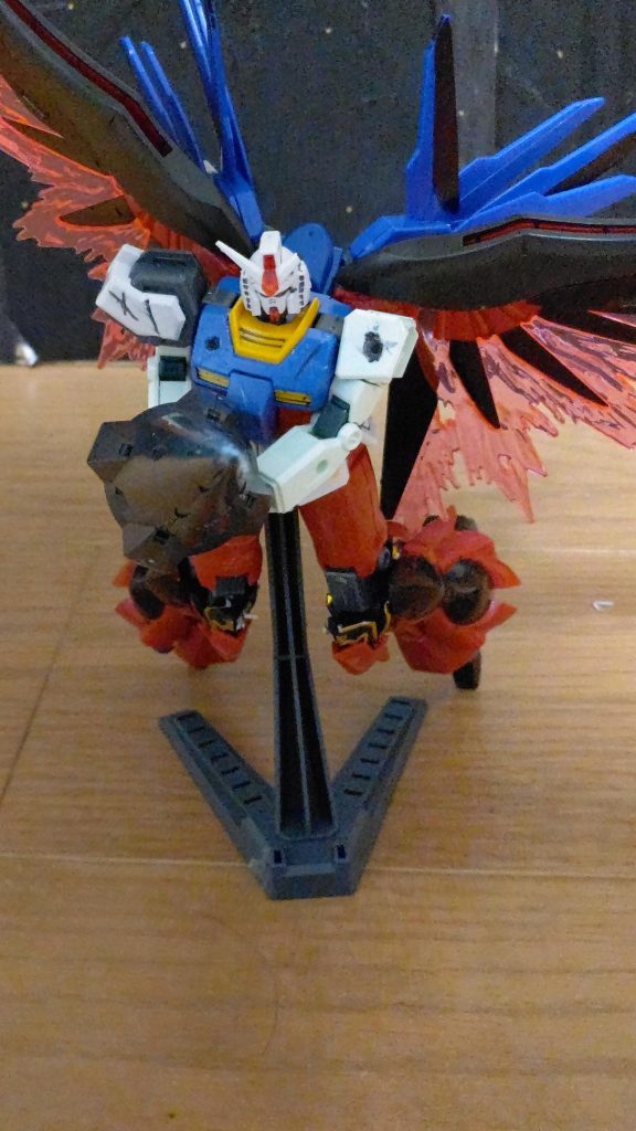 ものすごい速さで突撃！