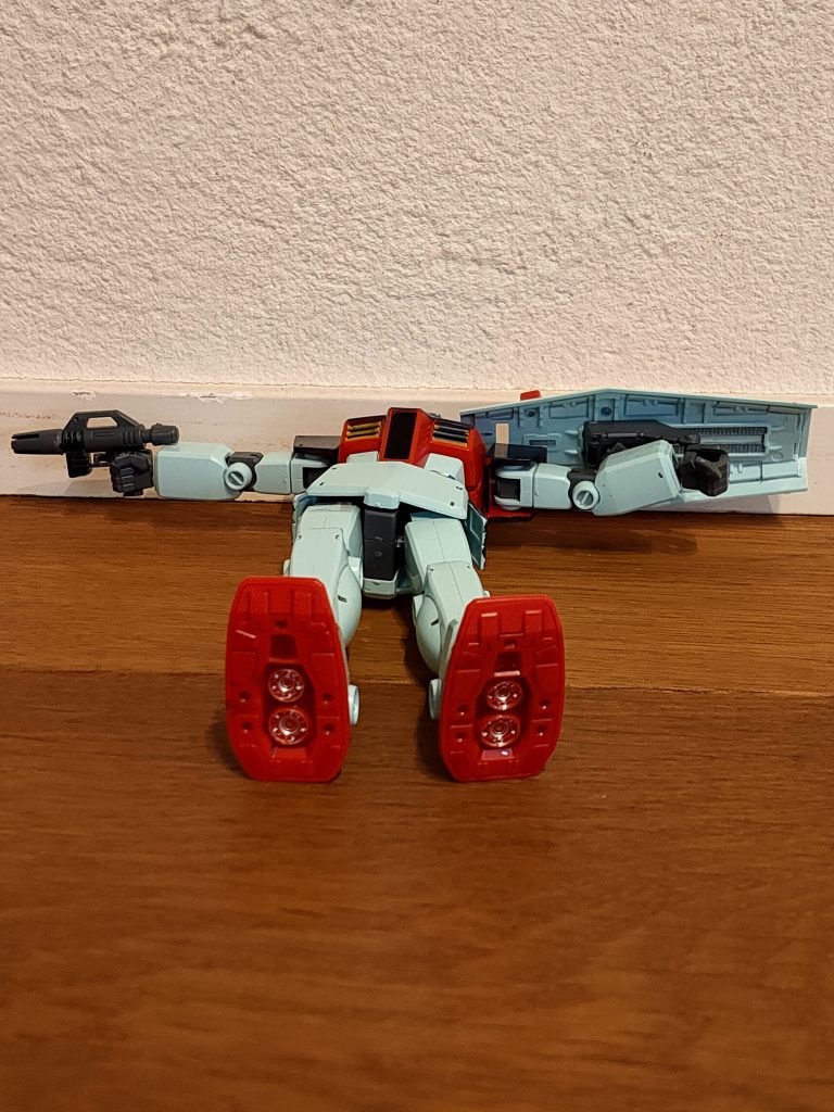 あと足裏バーニアも塗装してました！忘れてた…