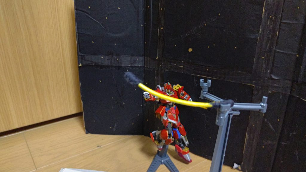 ブーメランみたいにして投げる！