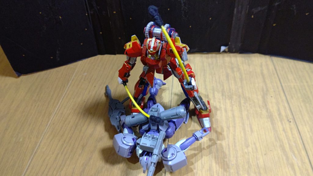 叩きつけられるハインドリー！ではまた👋😉