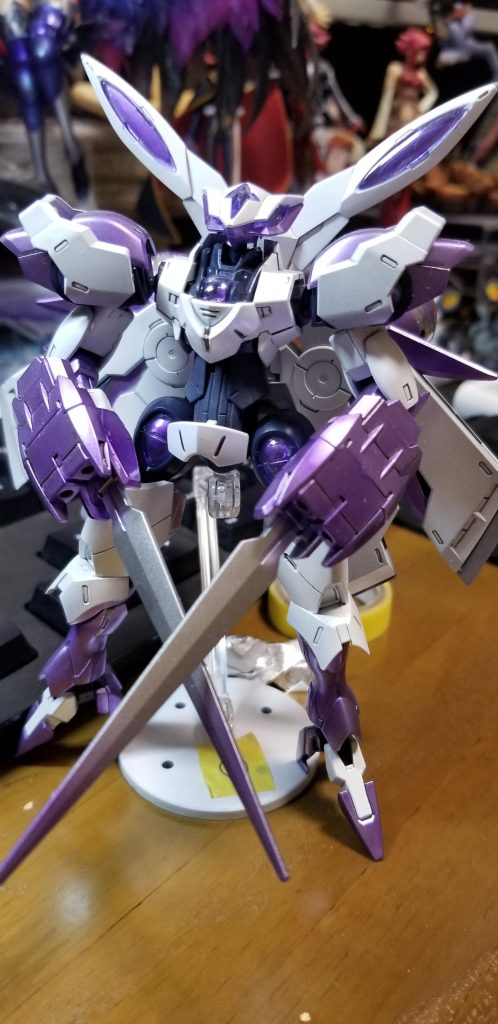 剣の先端グラデーションは、クリアー色なこともあって、うまく行きました。