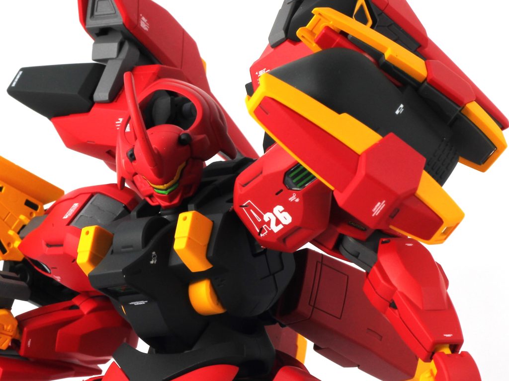 アップ塗装は発色重視で