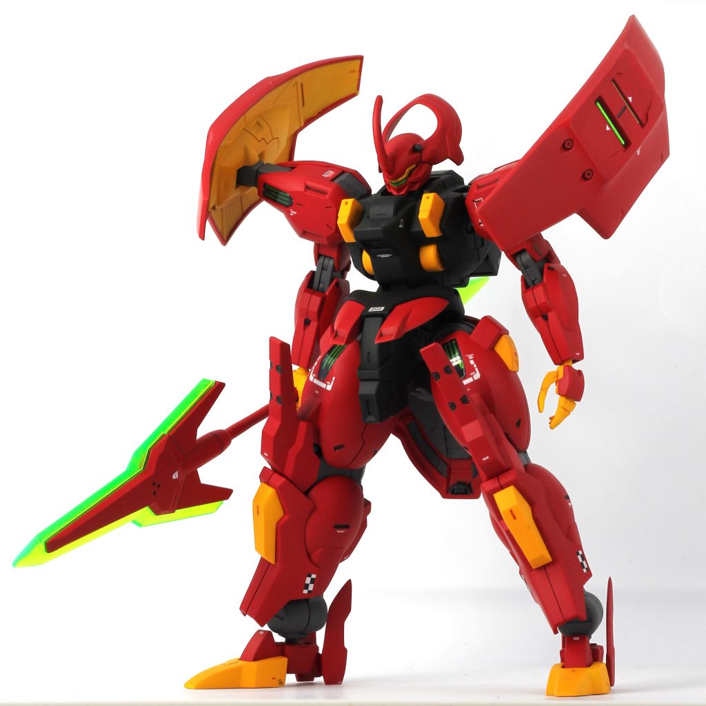 カラーアレンジがされてますが、ダリルバルデに戻せます。