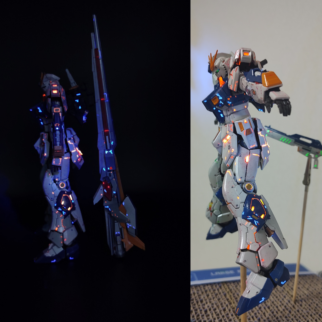 左側だけ写すと赤！！