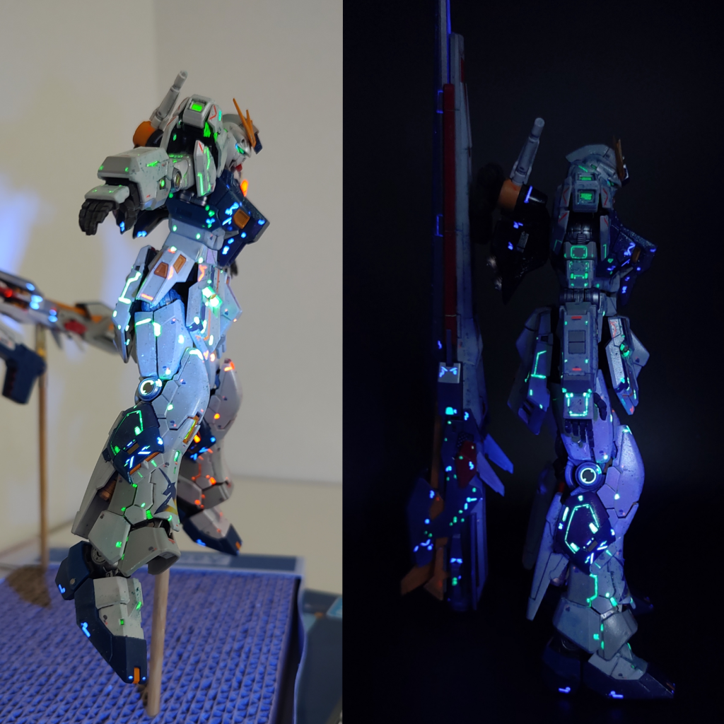 右側だけ写すと緑！