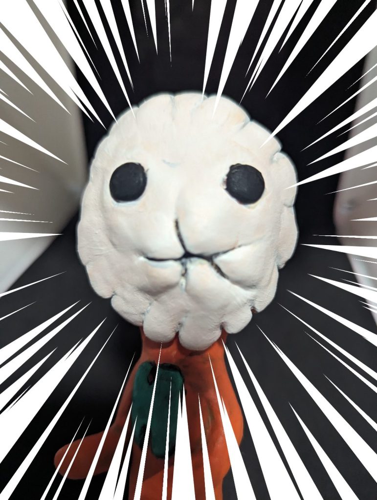 XVX-017「愛らしいマスコットを…強いられているんだ!!」セセリア「いや、普通に不気味なんですけど…」