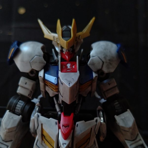 (再投稿)ガンダムバルバトスルプスレクス 鉛筆ウェザリング