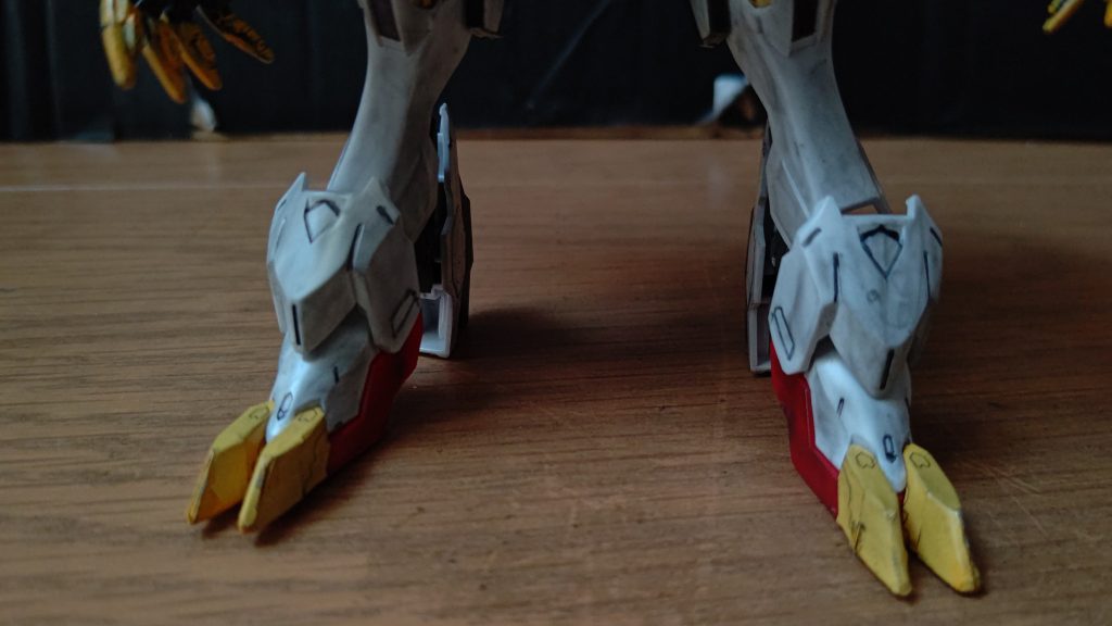 鉄血系は足が汚れてそうなので頑張りました。