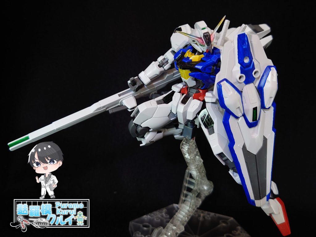 素組みして筆塗りでカラーリングした状態。