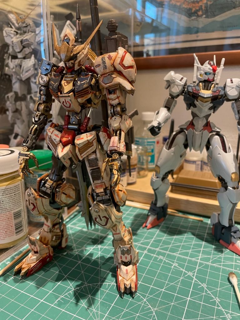 PS. 黄錆をウォッシングで使ってしまい、単品だとカッコ良いけど、他のMSと色味が合わないw