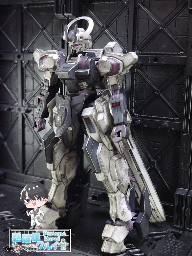 HG ガンダムシュバルゼッテ完成❗–2枚目/制作者：麩羅模クルイ