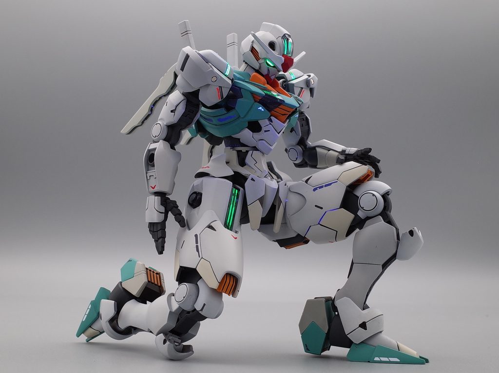 印象的な膝立ち