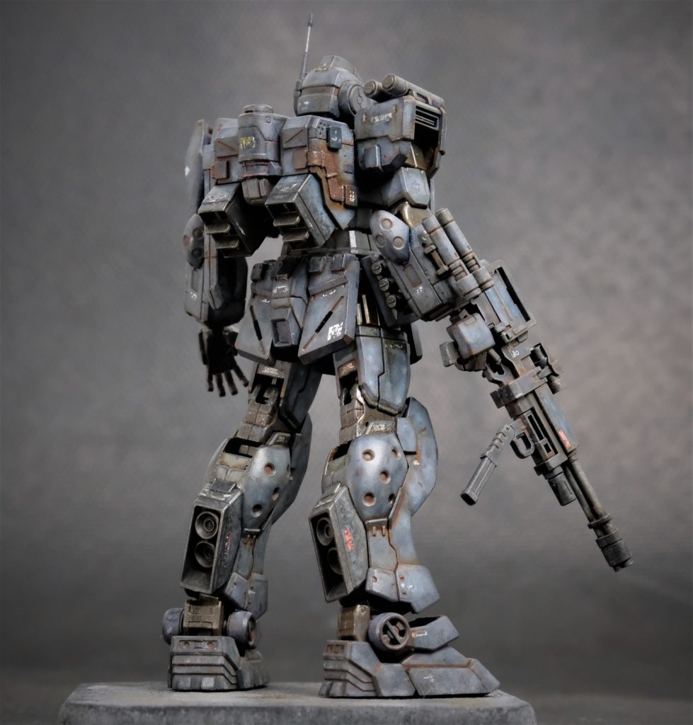 筆塗り　HGジムスパルタン–3枚目/制作者：@mesarymon