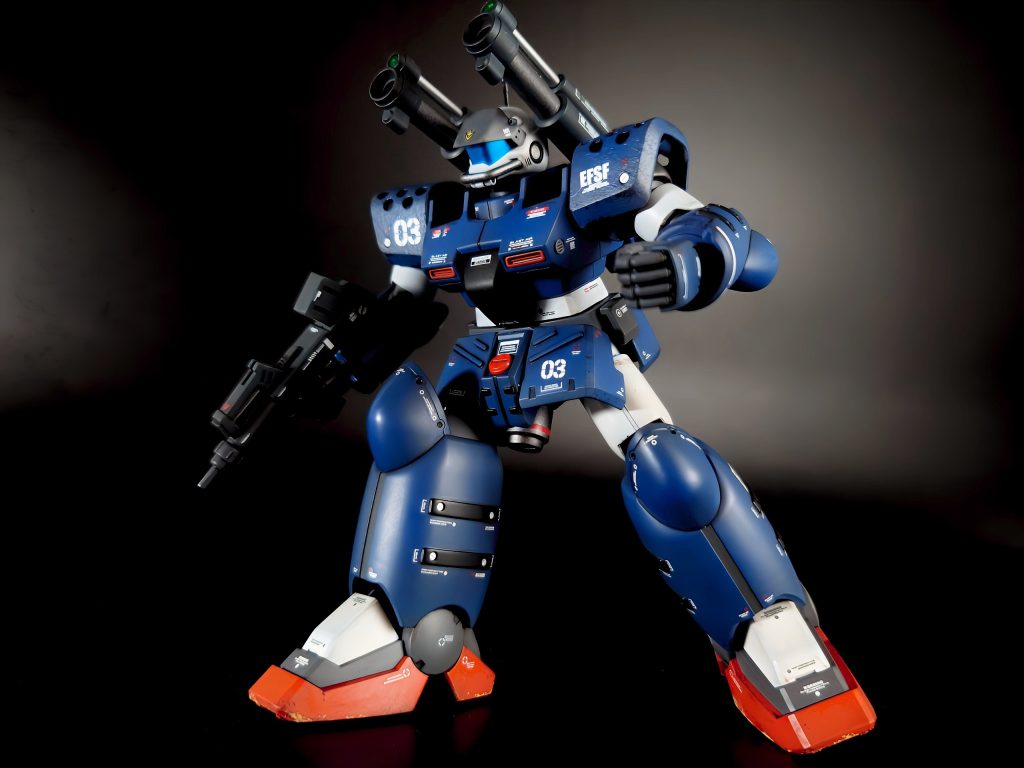 キャノン発射体勢。何気にカッコいい…