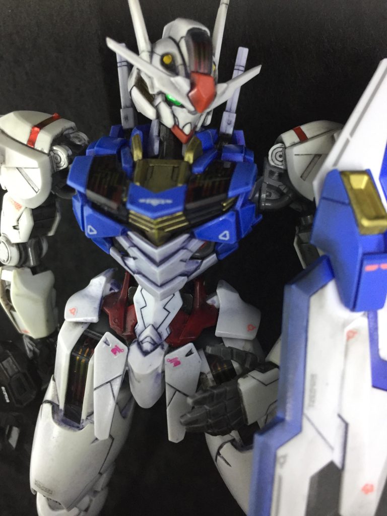 前回でも説明してた通りほぼ成形色で、部分塗装・すみ入れ・ウェザリング・水転写デカール等をしました。