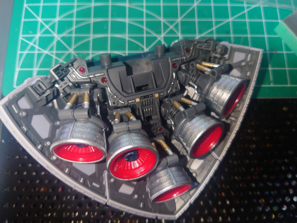 スカートの中部分塗装後その2あまり見えなくなるけど気にしない