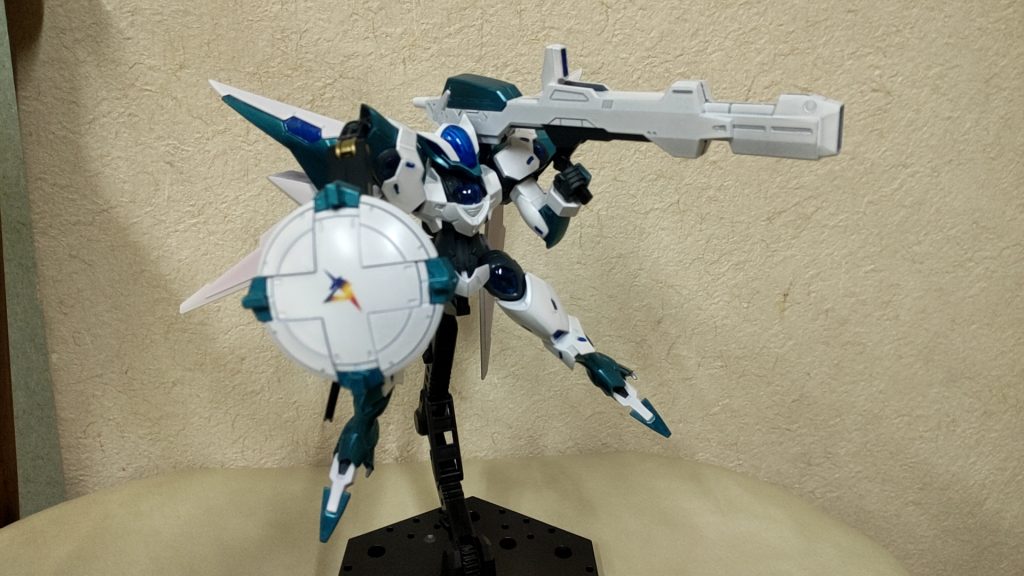 このビームバズーカはMGゼータのライフルのトリガーと銃口を替えただけです。