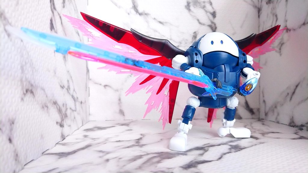 光の翼はノー加工で付きました。