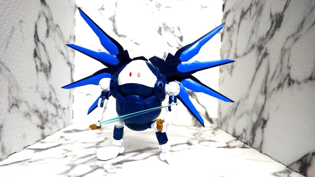 ストライクフリーダムハロ翼は結束バンドで固定してます。