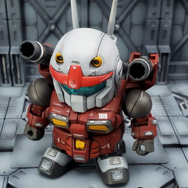 なんちゃってRGガンキャノンの息子(SDです)