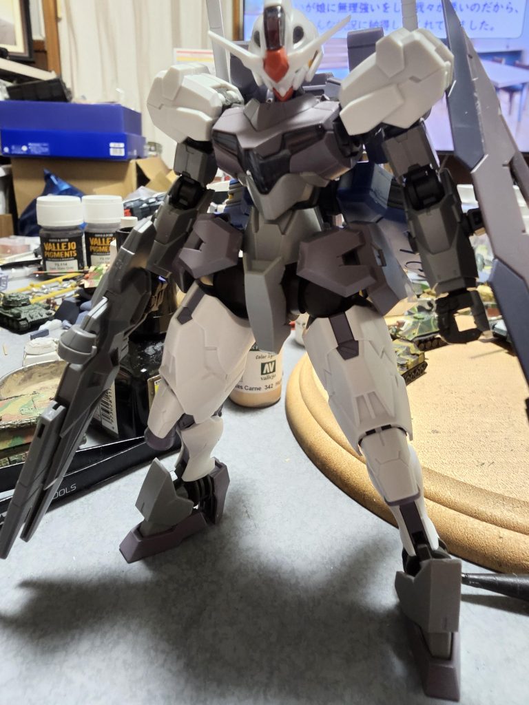 製作途中の写真です。これはミキシング中のものです。ここに至るまでにかなり時間がかかりました。