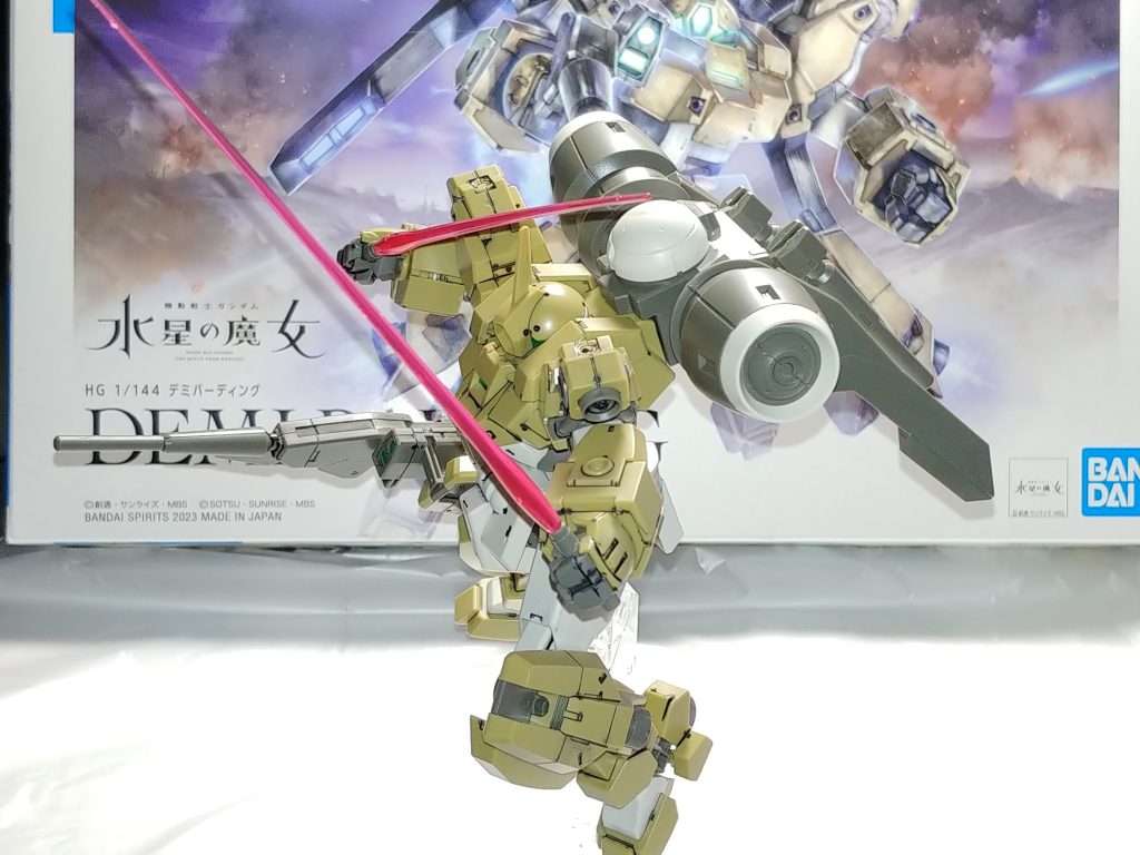 抜刀　二本っ！更に膝ブースターにライフルマウント!