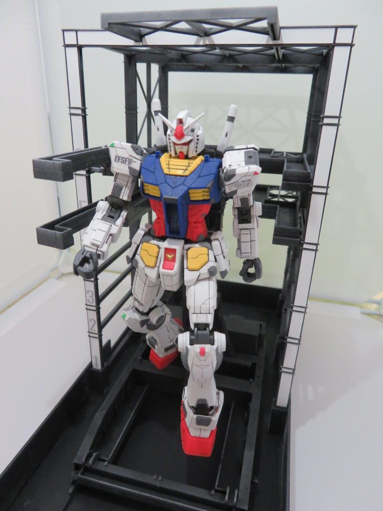 1/144 RX-78F00 ガンダム&ガンダムドック–8枚目/制作者:らり~