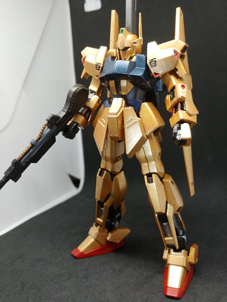 一応、艶消す前のホロあり状態