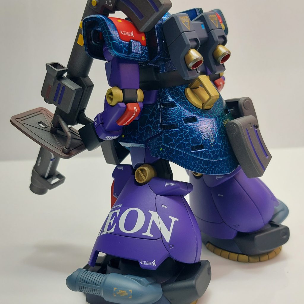 お尻のクラック塗装が今回一番綺麗でした🎵